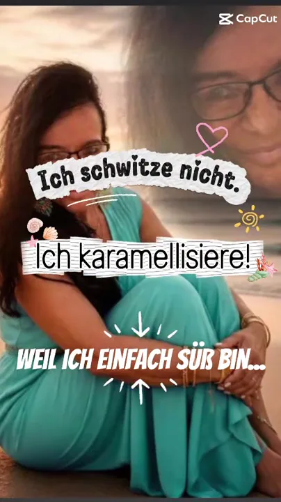 Ich schwitze nicht. ...zwinker