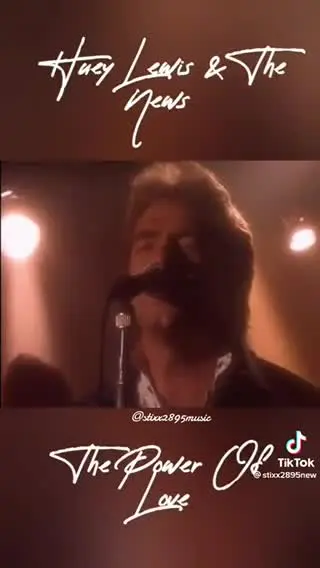 THE POWER OF LOVE. HUEY LEWIS & THE NEWS